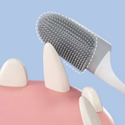 FurryFusion Brosse pour doigt pour chien et chat paquet de 2