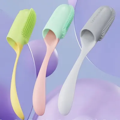 FurryFusion Brosse pour doigt pour chien et chat paquet de 2