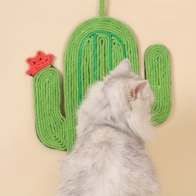 FurryFusion  Tapis à gratter pour chat Cactus