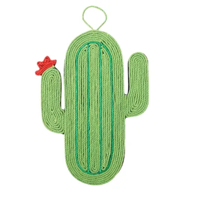 FurryFusion  Tapis à gratter pour chat Cactus