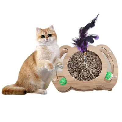 FurryFusion Jouet à Gratter 3 en 1 pour Chat