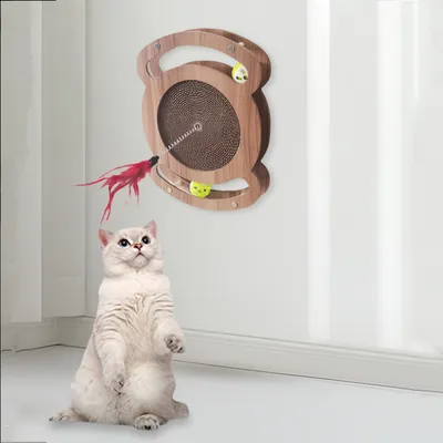 FurryFusion Jouet à Gratter 3 en 1 pour Chat