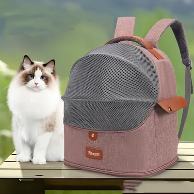 FurryFusion Sac à dos pour chat - Sac à dos extensible