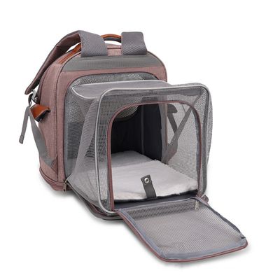 FurryFusion Mochila para gatos - Mochila expandible