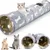 FurryFusion Tunnel multifonctionnel pliable pour chats