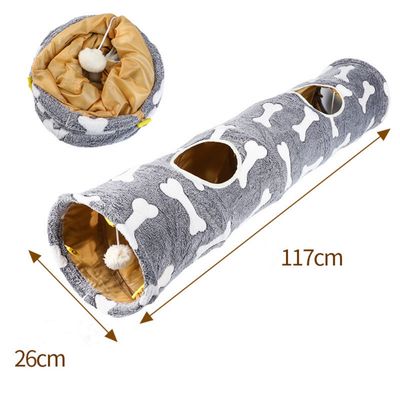 FurryFusion Tunnel multifonctionnel pliable pour chats