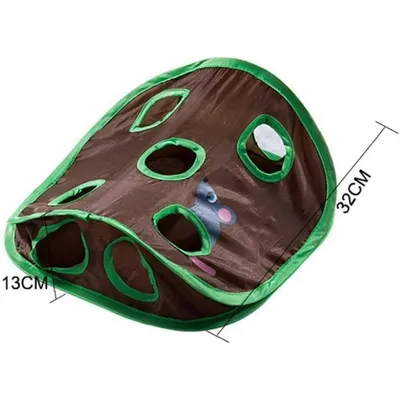 FurryFusion Jouet tunnel pliable pour chat