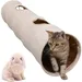 Tunnel pour chat silencieux et pliable
