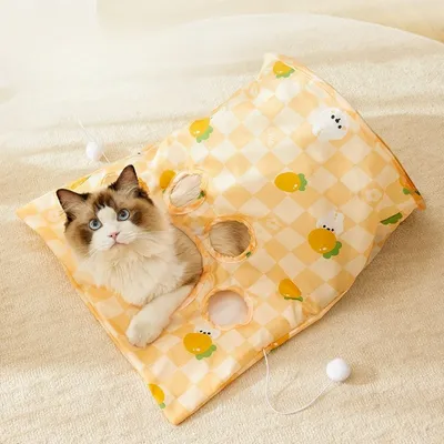 FurryFusion Jouet pour sac et grotte pour chat