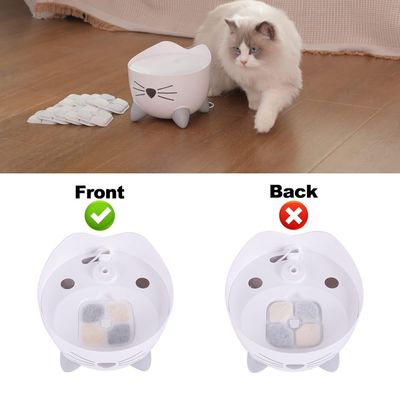 Filtres Pour Fontaines à eau Pour Chats - 12 Paquets Pour Catit PIXI