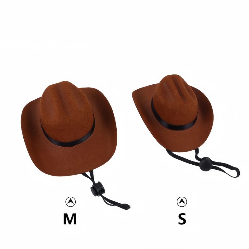 FurryFusion Chapeau de cowboy western pour chien