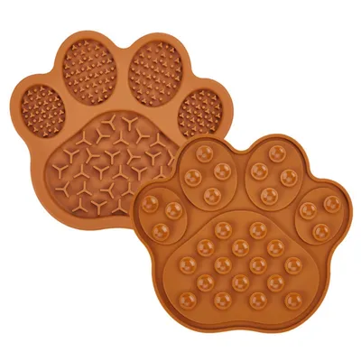 FurryFusion Bol anti-glouton en silicone pour chien et chat