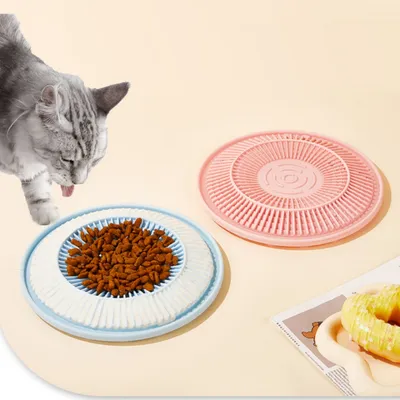 FurryFusion Disque de lèche pour chien et chat anti - étouffement