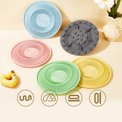 FurryFusion Disque de lèche pour chien et chat anti - étouffement