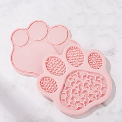 FurryFusion Bol anti-glouton en silicone pour chien et chat