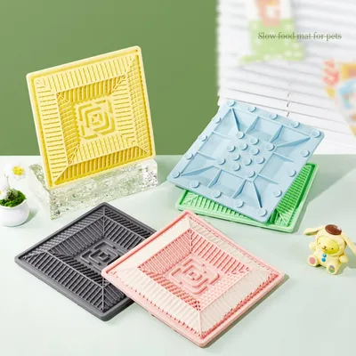 FurryFusion Bol en silicone pour chien et chat, anti - renversement