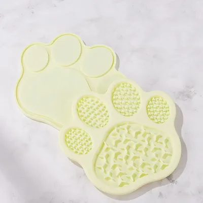FurryFusion Bol anti-glouton en silicone pour chien et chat