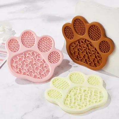 FurryFusion Comedero de silicona de alimentación lenta para perros y gatos