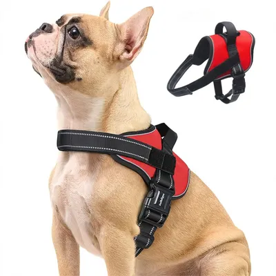 FurryFusion Harnais pour chien anti - traction réfléchissant FurryFusion Harnais pour chien anti - traction réfléchissant