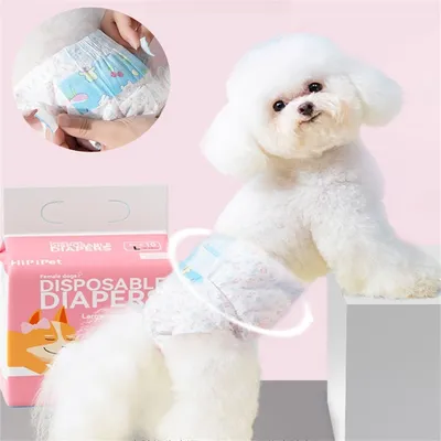 FurryFusion - Couches jetables pour chiens (10 pièces par paquet)