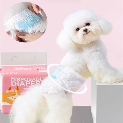 FurryFusion - Couches jetables pour chiens (10 pièces par paquet)