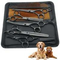 FurryFusion Ensemble de 5 ciseaux de toilettage