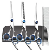 FurryFusion Ciseaux de toilettage professionnels pour chiens