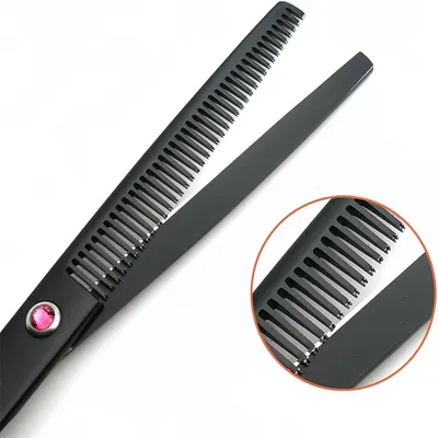 FurryFusion Ensemble de ciseaux de toilettage pour chien 5 pièces