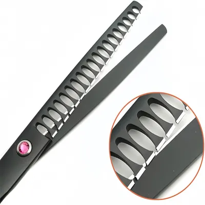 FurryFusion Ensemble de ciseaux de toilettage pour chien 5 pièces