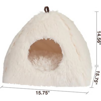 Lit pour chat avec coussin et oreiller doux