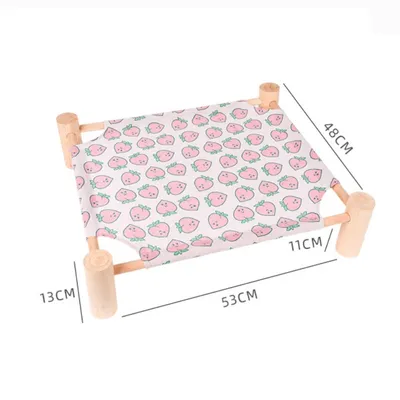 FurryFusion Lit pour chat en bois