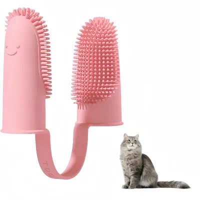 Pet Planet Animaux De Compagnie Doigtier Pour Le Nettoyage Dentaire