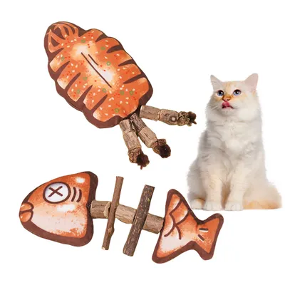 FurryFusion - Os de poisson en matatabi pour chat