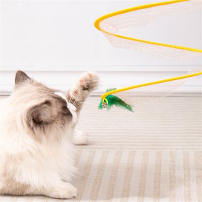 FurryFusion Tunnel à chat dépliable