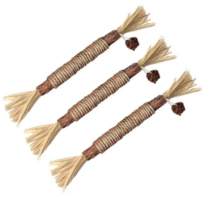 FurryFusion Palitos para gatos, pasta de dientes y juguete