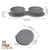 FurryFusion Gamelle rétractable en silicone pour chien et chat