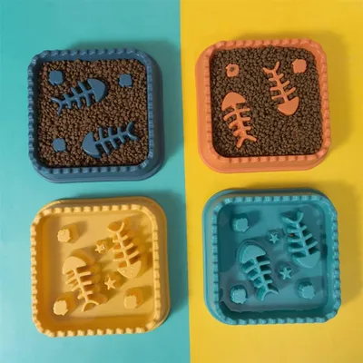 FurryFusion Bol de nourriture lente pour chien et chat