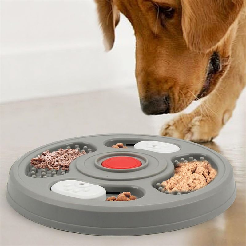 FurryFusion Bol de mangeoire lent pour chien