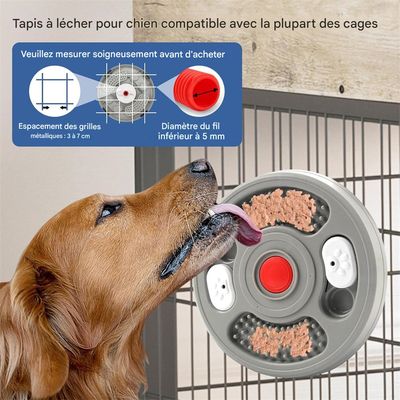 FurryFusion Comedero para perros de alimentación lenta