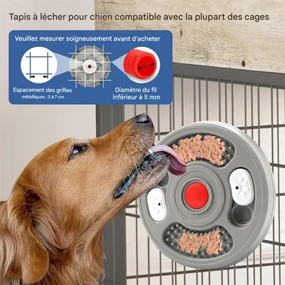 FurryFusion Comedero para perros de alimentación lenta