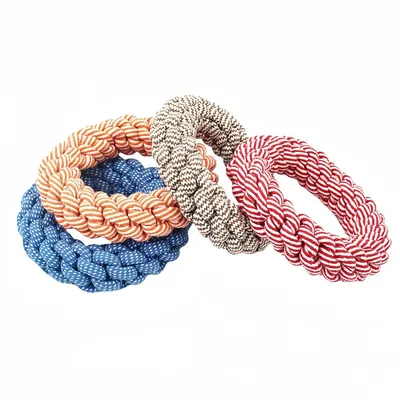 FurryFusion Jouet pour chien en corde torsadée