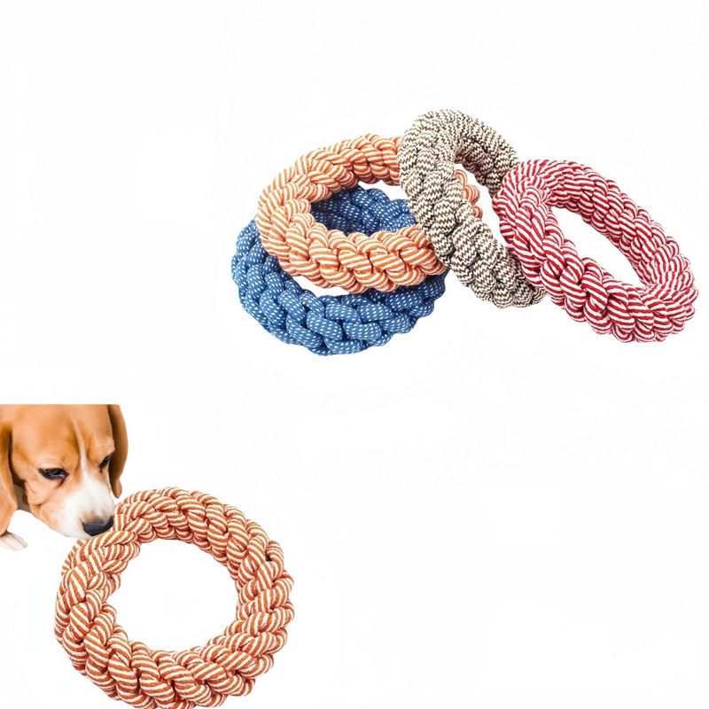 FurryFusion Jouet pour chien en corde torsadée
