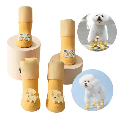 FurryFusion – Silikon-Regenstiefel für Hunde FurryFusion – Silikon-Regenstiefel für Hunde