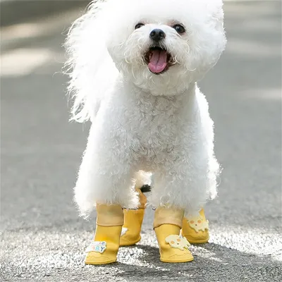 FurryFusion – Silikon-Regenstiefel für Hunde FurryFusion – Silikon-Regenstiefel für Hunde