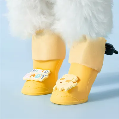 FurryFusion – Silikon-Regenstiefel für Hunde FurryFusion – Silikon-Regenstiefel für Hunde