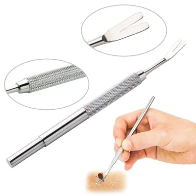 FurryFusion Ensemble de 3 pinces à tiques