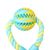 FurryFusion Jouet pour chien en corde de coton et caoutchouc