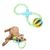 FurryFusion Jouet pour chien en corde de coton et caoutchouc
