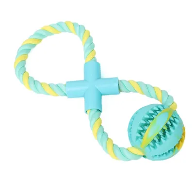 FurryFusion Jouet pour chien en corde de coton et caoutchouc