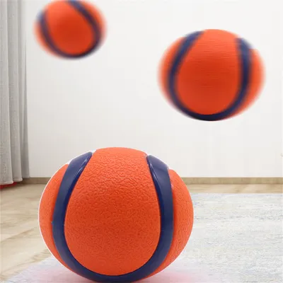 FurryFusion Boule élastique lumineuse pour chien